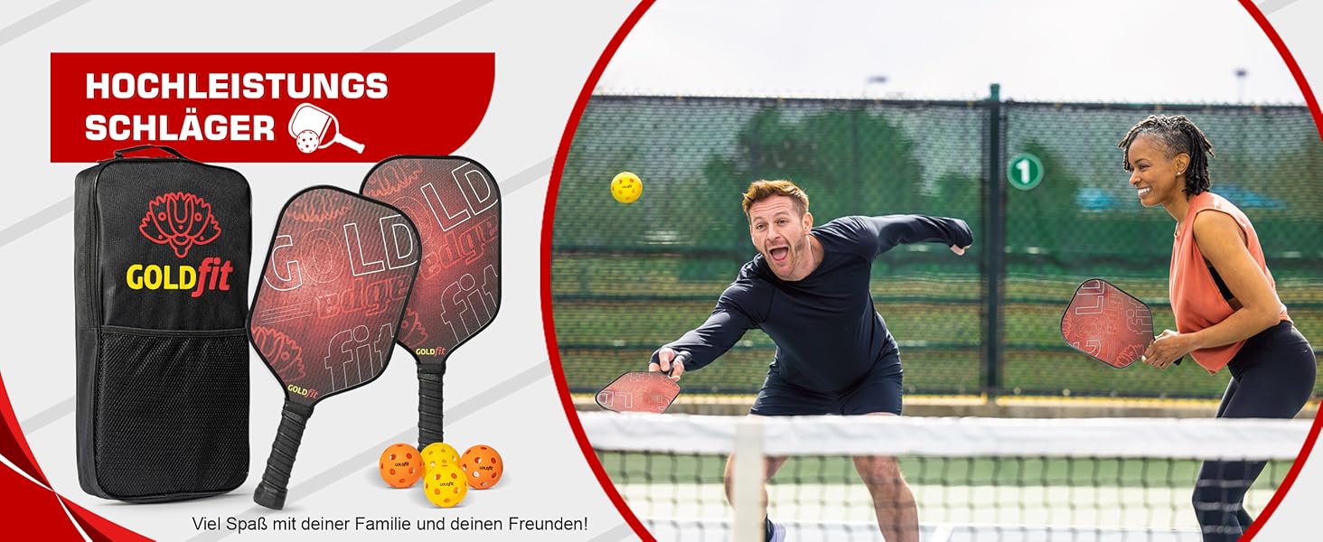 Набір для піклболу з карбоновим волокном, 4 м'ячі, сумка, легкий, ергономічний, для чоловіків та жінок всіх рівнів