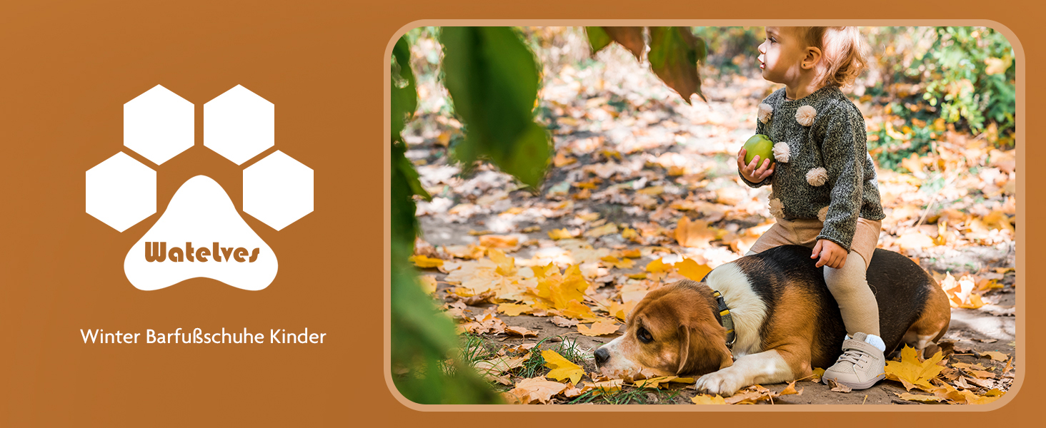 Дитячі зимові ботинки для ходьби Kinder - чорні, розмір 28 EU (Barefoot)