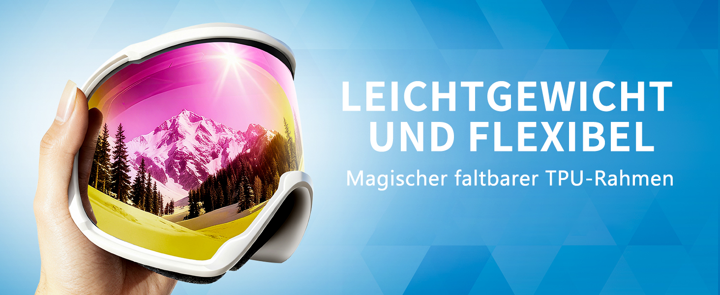 Окуляри гірськолижні Innerking OTG, Anti-Fog & UV400, для корекції зору з подвійним склом, чоловічі/жіночі/підліткові, для катання на лижах та сноуборді A1 – Чорний/Срібний (VLT 11 %) (A3 – Білий/Рожевий (VLT 46 %))