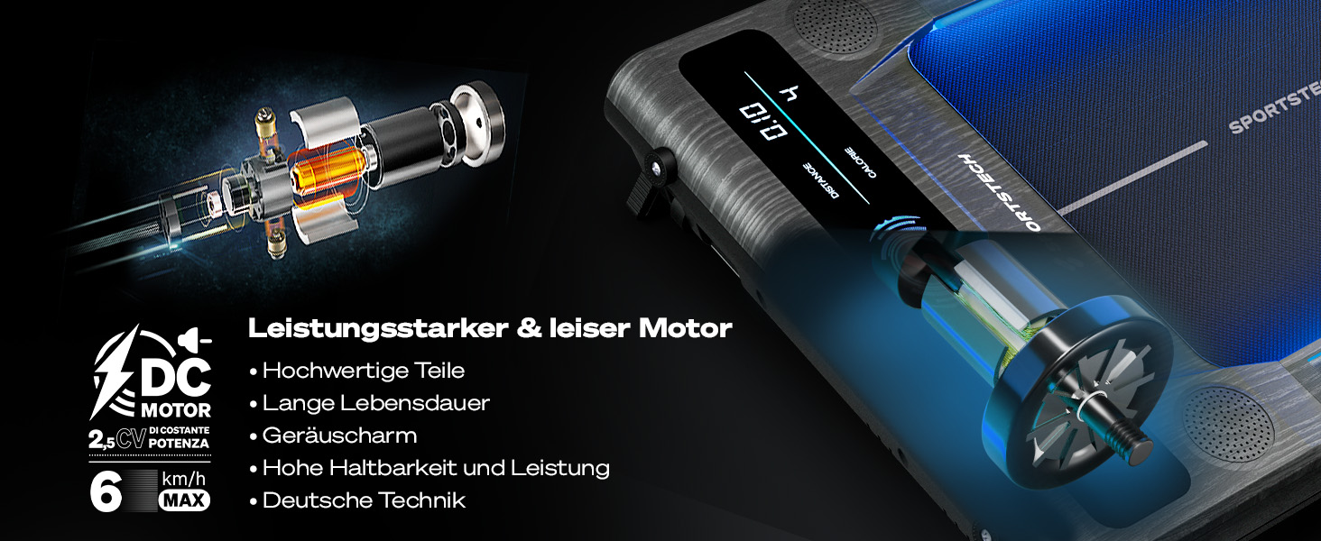 Біговий доріжки Sportstech sWalk для дому, Walking Pad, 1-8 км/год, під стіл, нахил 11,5%, тиха, з підключенням до додатку, вантажопідйомність 120 кг, компактний, LCD дисплей, для дому, колір дерево коричневий