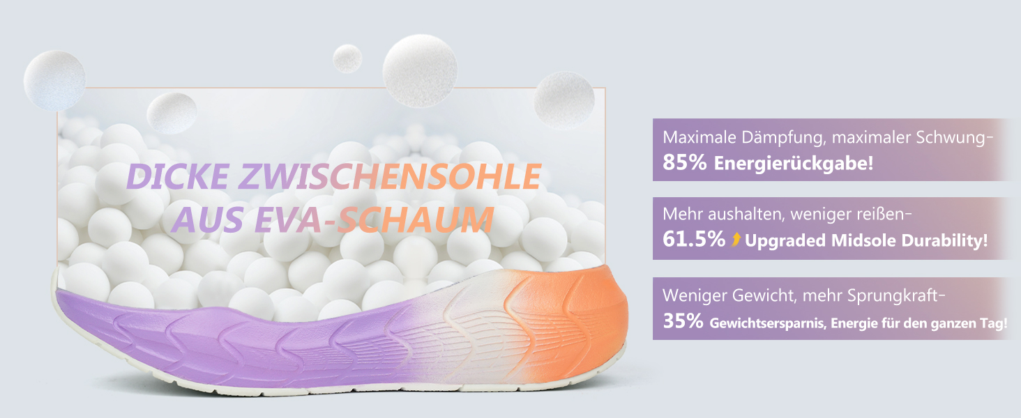 Hawkwell Cloud Zero Active Cushion - Дихаючі жіночі трекінгові кросівки для тенісу та прогулянок, бежево-жовті (36 EU)