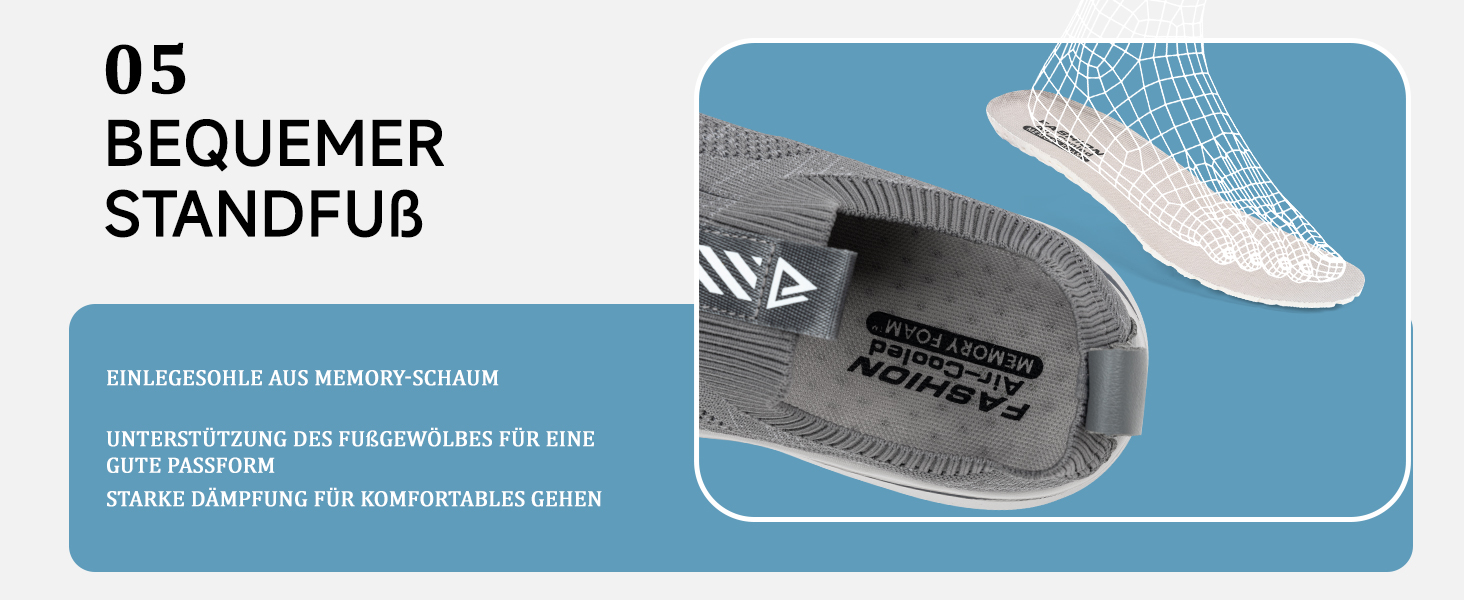 Чоловічі Slip-on кросівки з сітчастою тканиною, дихаючі, зручні кросівки для бігу, активного відпочинку, фітнесу та спорту, легкі, сірі, 44 EU