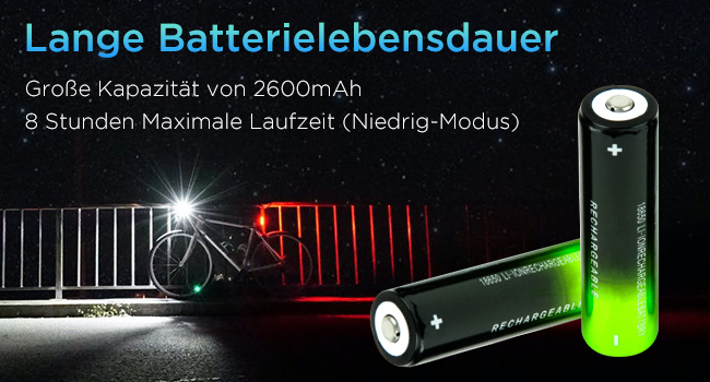 Набір велосипедних LED-ламп evermotor, передня фара StVZO, USB-C заряджання, довга автономність, світло для дітей і дорослих, аксесуари для гірського велосипеда