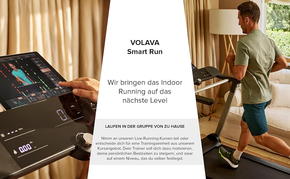 Бігова доріжка VOLAVA Smart Run - Компактне інтелектуальне обладнання