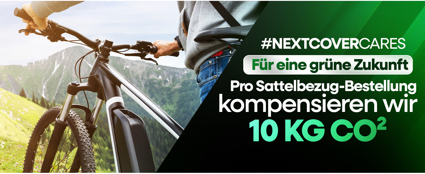 Накидка на сидіння велосипедного крісла Nextcover® CoverPro з Memory Foam 4.0 - ергономічна гелева накладка на велосипедне сидіння, м'яка накидка, підходить для дамських та чоловічих велосипедів Trekking