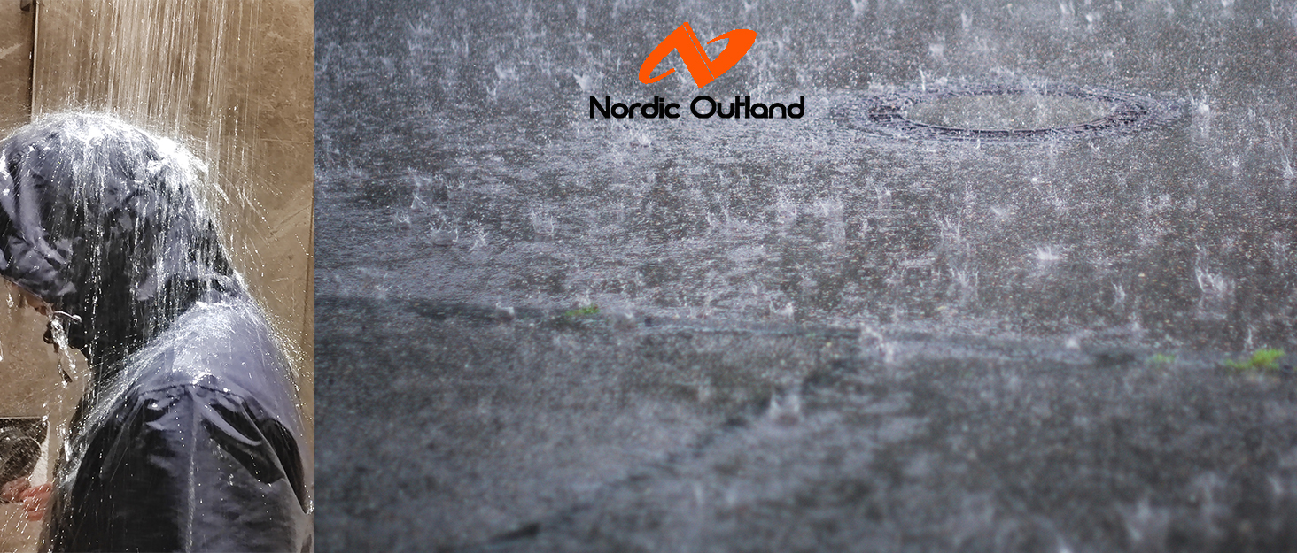 Чоловіча водонепроникна куртка-дождевик NORDIC OUTLAND з капюшоном та сітчастою підкладкою, дихаючий вітрівка для активного відпочинку, XL, neon green