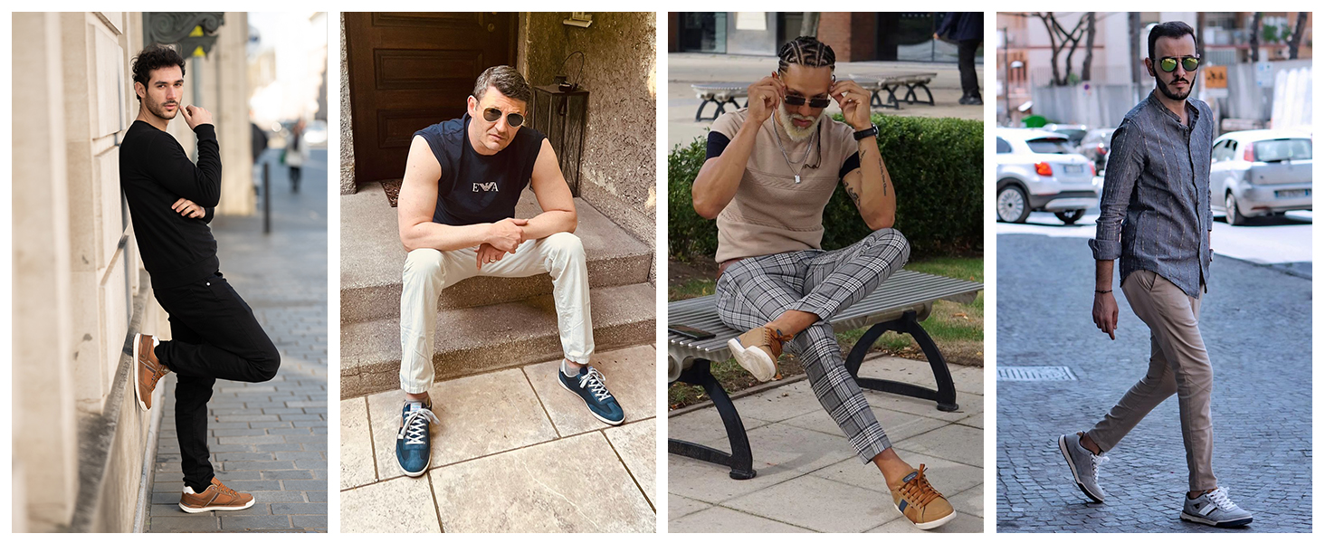 ARRIGO BELLO Чоловічі кросівки: зручні прогулянки та робота на відкритому повітрі. Легкі, розмір 41-46, колір блакитний.