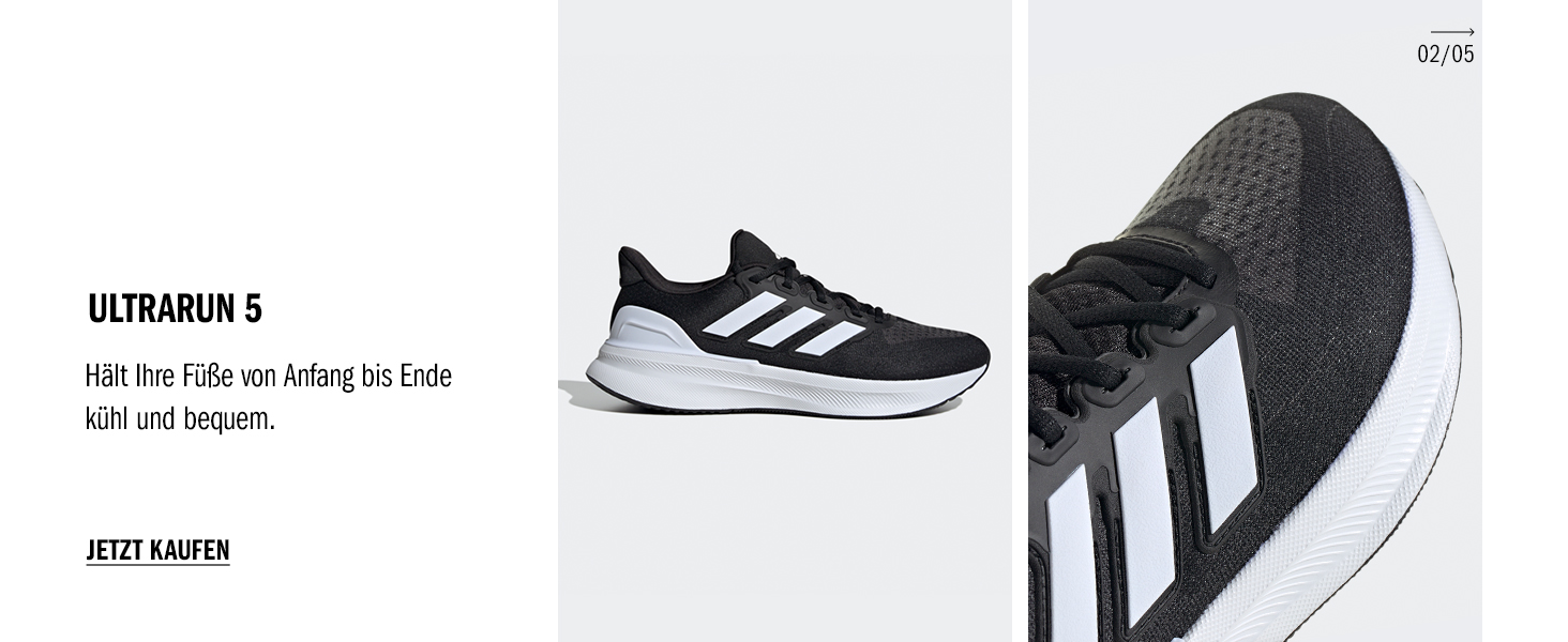 Дитячі кросівки Adidas Ultrarun 5 - блакитний, чорний, помаранчевий (32 EU)