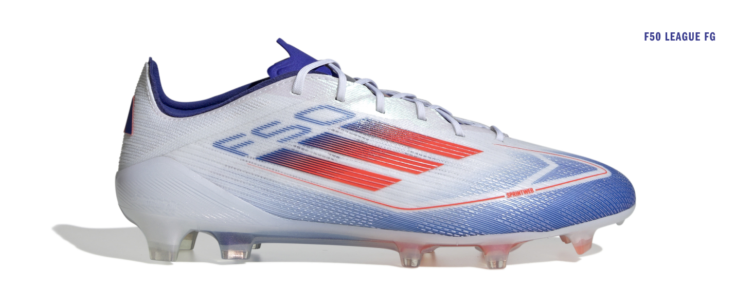 Бутси футбольні adidas F50 Club Messi, гнучка підошва, 42 EU, біло-золото-чорний колір