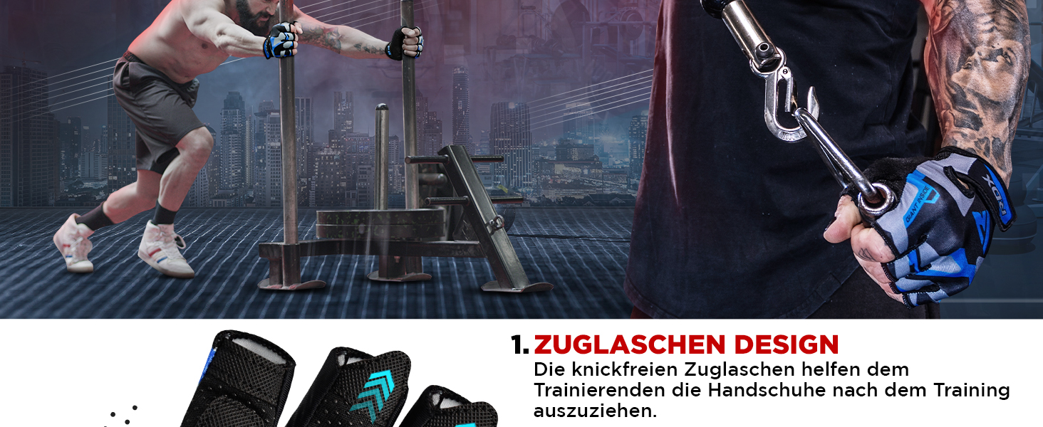 Фіннес-рукавички RDX для жінок та чоловіків: вага підйому, тренування, фітнес, бодібілдинг, силові тренування, сірий колір, розмір L