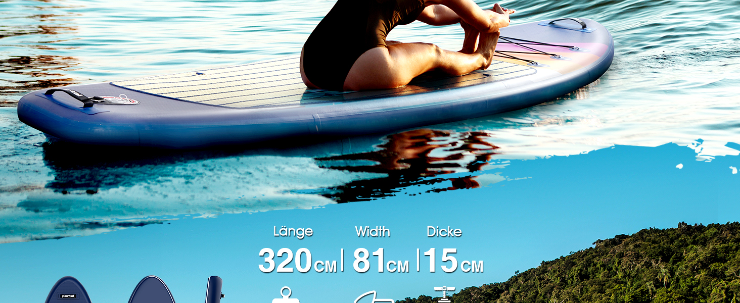 Надувний SUP-борд Portal Stand Up Paddle Board 10'6