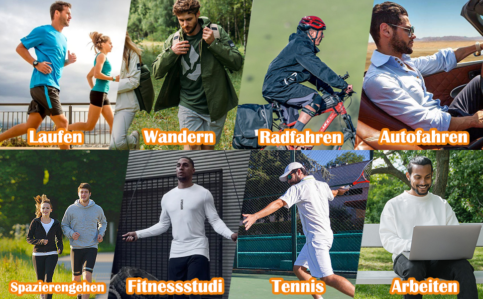 Чоловічі кросівки для бігу та занять спортом Linenghs: легкі, дихаючі, для вулиці та фітнесу, чорні, 45 EU