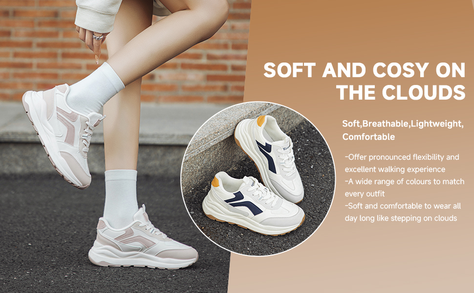 Жіночі трекінгові кросівки Tuopin Modische: дихаючі сітчасті кросівки на шнурівці, з антиковзкою підошвою, сірі та коричневі, розмір 37 EU