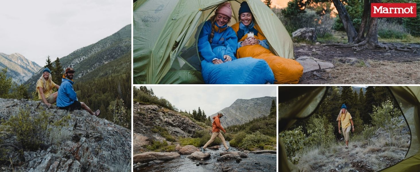 Сплячий мішок Marmot Teton для жінок, пуховий, 650 кудрявий гусячий пух, -40°C, 168 см, 183 см