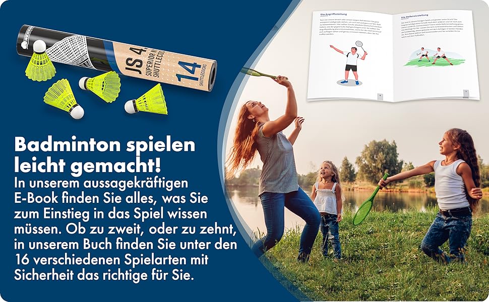 Набір для бадмінтону 14er Federball Set Plus: м'ячі, інструкція, для початківців та професіоналів