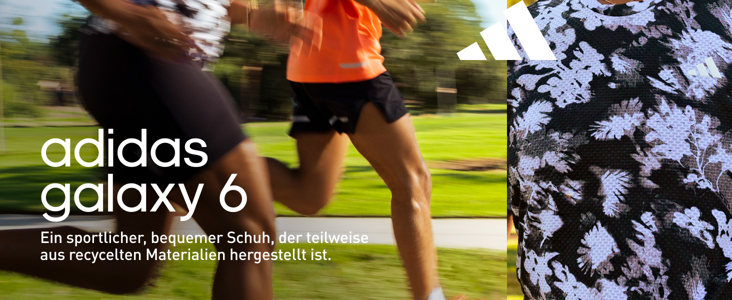 Кросівки для бігу Adidas Galaxy 7, білий/металік/лимонний, 44 EU