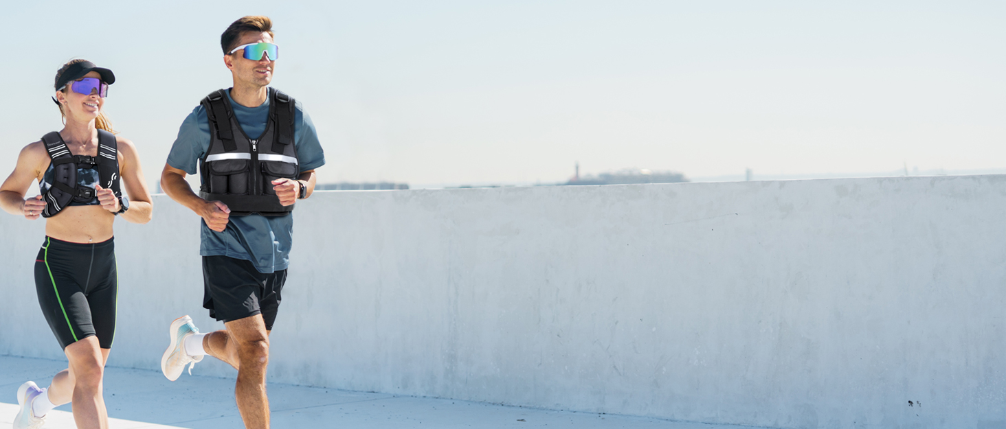 Вага для тренувань Sportneer, 0.9-8 кг, регульована, чорна