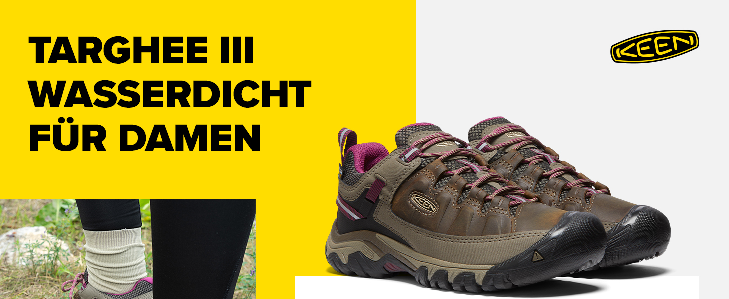 Черевики для хайкінгу Keen Targhee 3 для жінок, водонепроникні, колір Magnet Atlantic Blue, розмір 38.5 EU