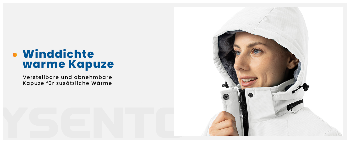 Жіноча зимова куртка Ysento: водонепроникна, тепла, на флісовій підкладці, для сноуборду та активного відпочинку, рожевого кольору, розмір L