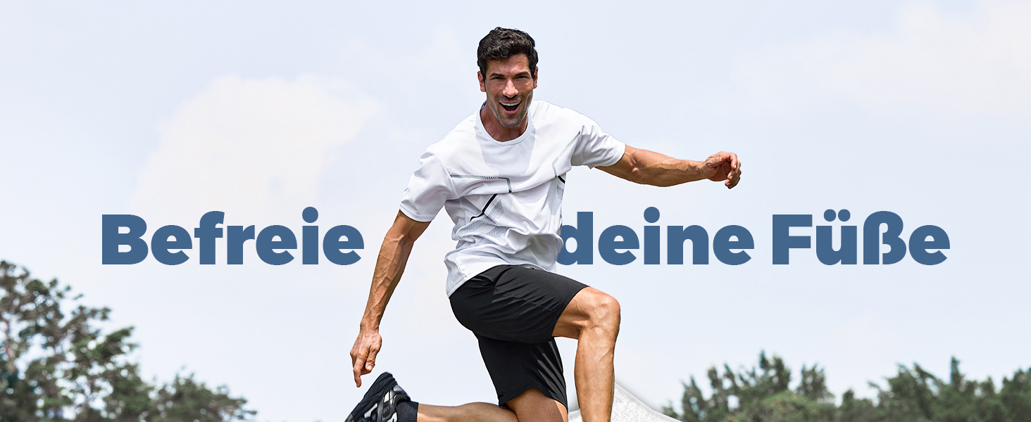 Кросівки для бігу FitVille Neo V6 X-Wide (43 EU) срібно-блакитні: комфортні, дихаючі, для вулиці та фітнесу