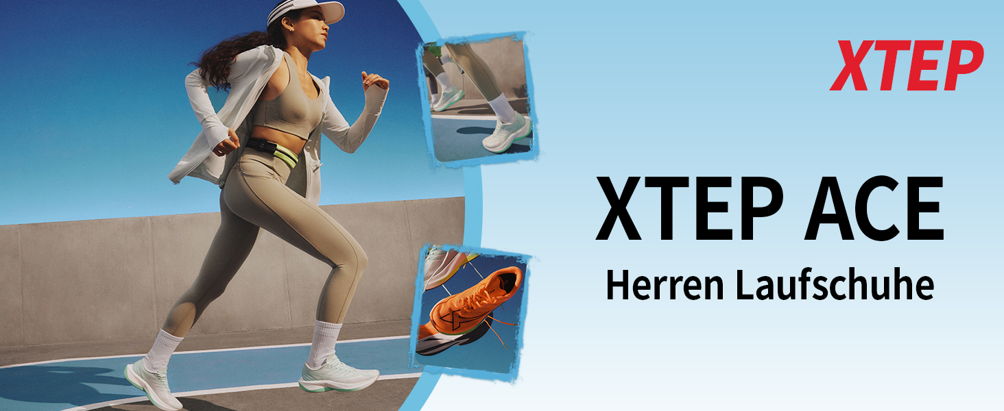 Чоловічі бігові кросівки XTEP One-Piece, літні, сітчасті, дихаючі, з амортизацією, для бігу та спорту (44 EU, флуоресцентний помаранчевий)