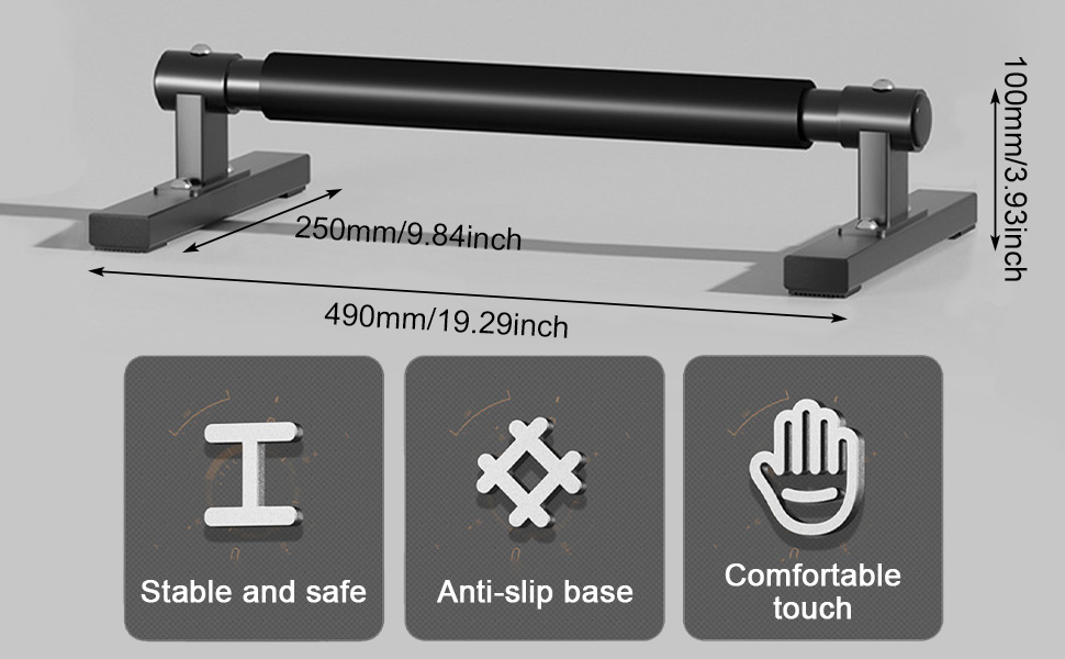 Паралетки, Нековзні ручки для віджимань, Занурювач для віджимань, Стійка на руках Barrenm, Обладнання для гімнастики, Паралельні бруси для дому, Хват для віджимань для приміщень та вулиці