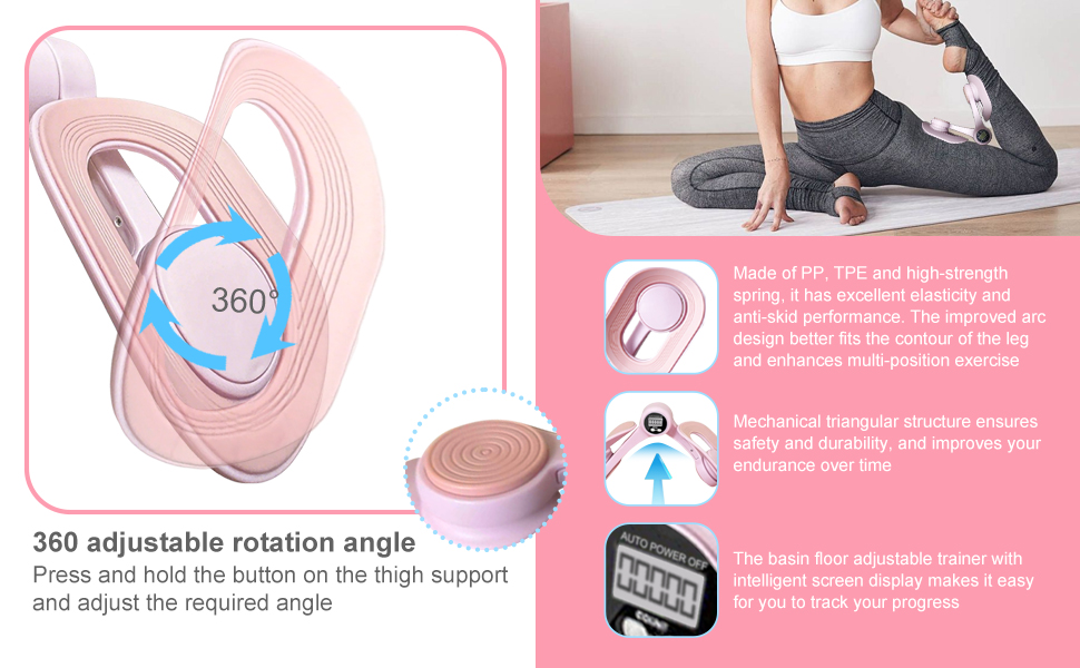 Тренажер для рук Thigh Twister: регульований, 60-100 lbs, для силових тренувань вдома