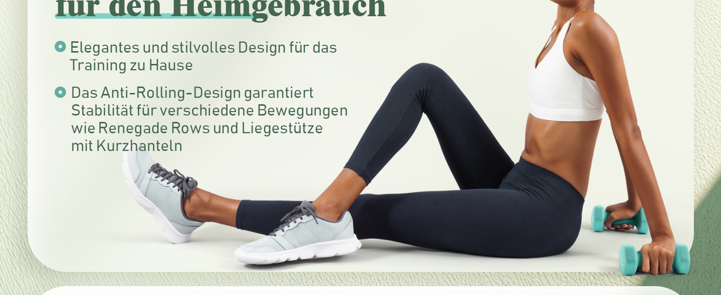 Набір гантелей Kurzhantel-Set з підставкою для дому та спортзалу, 30 кг | Küstenbrise