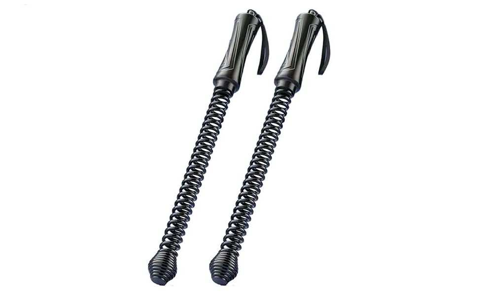 Бит-канат для фітнесу 2 шт., 43 x 3,5 см, сталь + PP, для силових тренувань