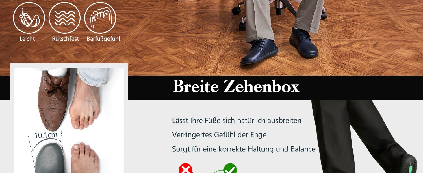 Чоловічі тапочки-мінімалісти SAGUARO Noble II, сірі, розмір 36-48. Легкі, з широкою передньою частиною та антиковзкою підошвою.