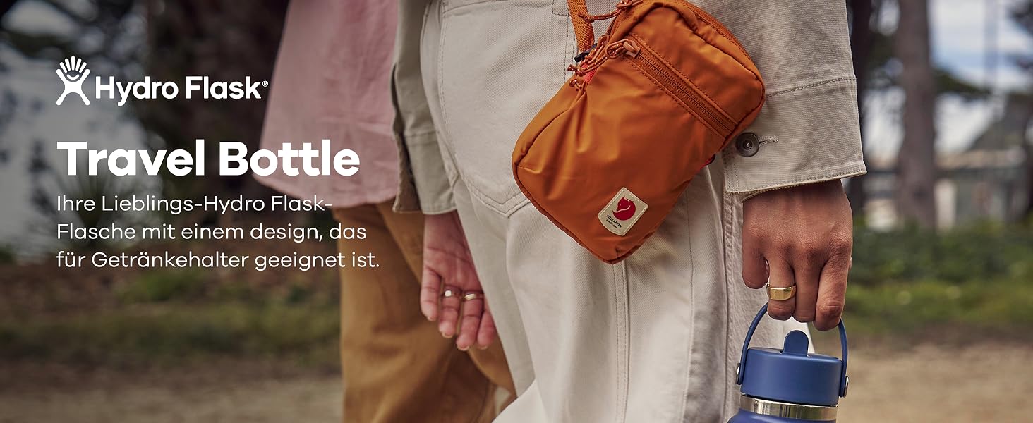 Термос-пляшка Hydro Flask Travel Bottle 946 мл зі сталі з вакуумною ізоляцією TempShield та герметичною кришкою Flex Straw, колір Birch