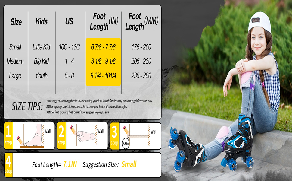 Дитячі ролики Nattork для хлопчиків та дівчаток, регульовані, з підсвічуванням коліс, розміри 28-32, блакитний колір