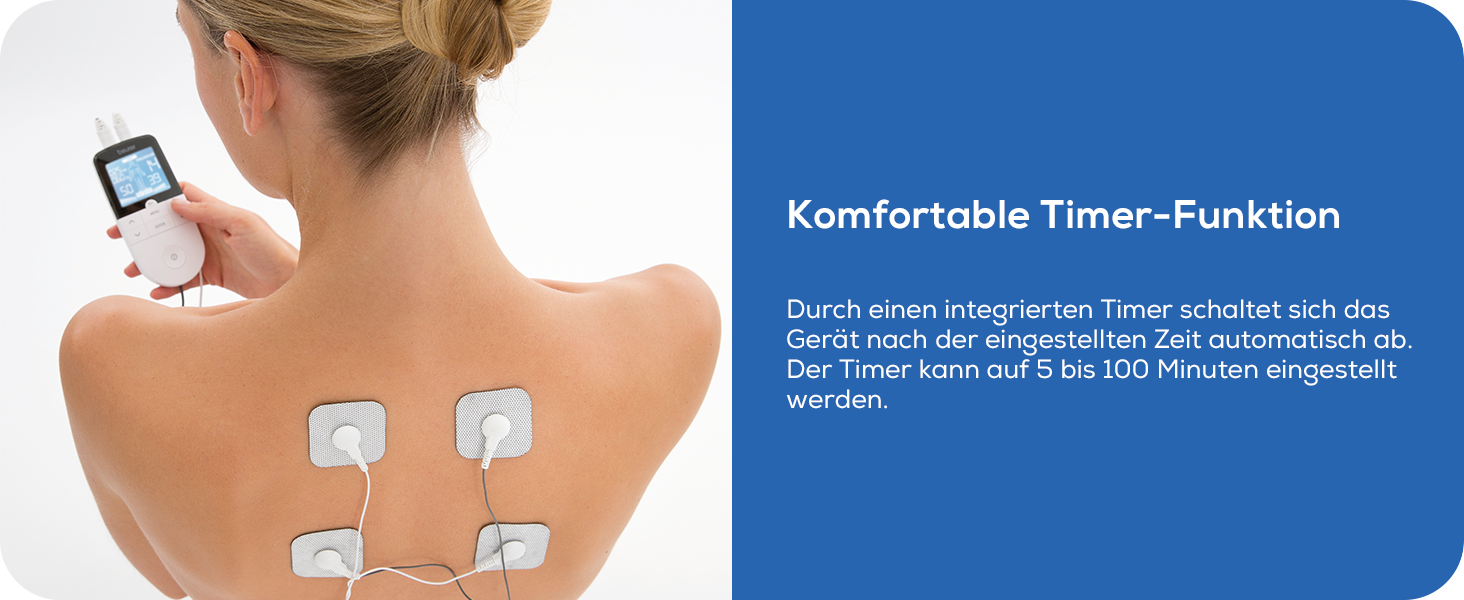 Beurer EM 49 Digital TENS/EMS: пристрій для зняття болю та масажу (3-в-1)