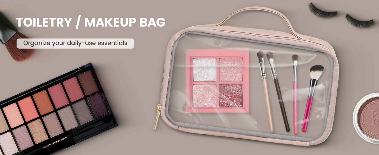 Сумка-валіза LOVEVOOK для жінок, 37L, для подорожей, вихідної подорожі, пологового будинку з косметичкою, відділенням для взуття та мокрих речей, водонепроникна спортивна сумка, Gym Yoga Bag, ручна поклажа для спорту, відпустки, літака, бежево-рожева