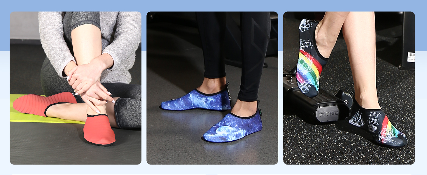 Шкарпетки для плавання SAGUARO Unisex, швидковисихаючі, для чоловіків та жінок, розмір 36-47 (36/37 EU), колір: полуниця