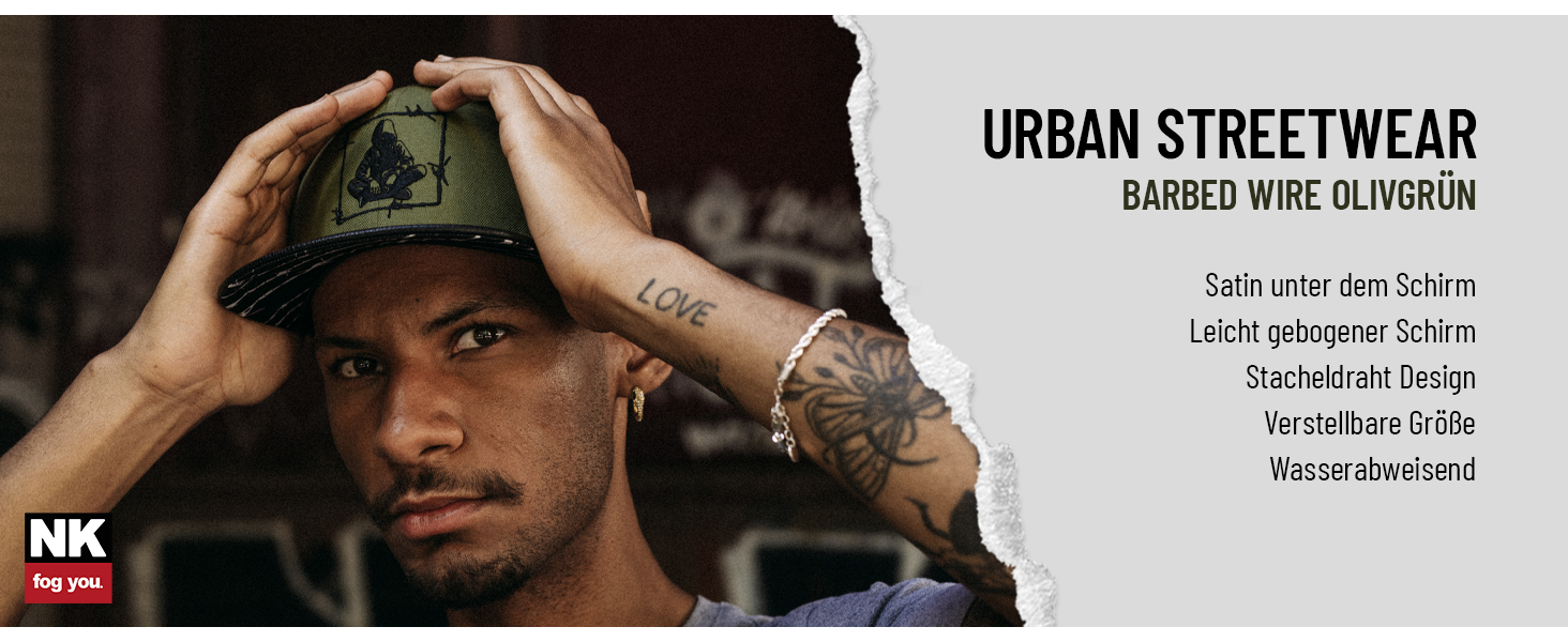 Кепка-снэпбек Nebelkind Unisex з принтом «Колючий дріт», регульований розмір, стиль стрітвір, оливковий колір