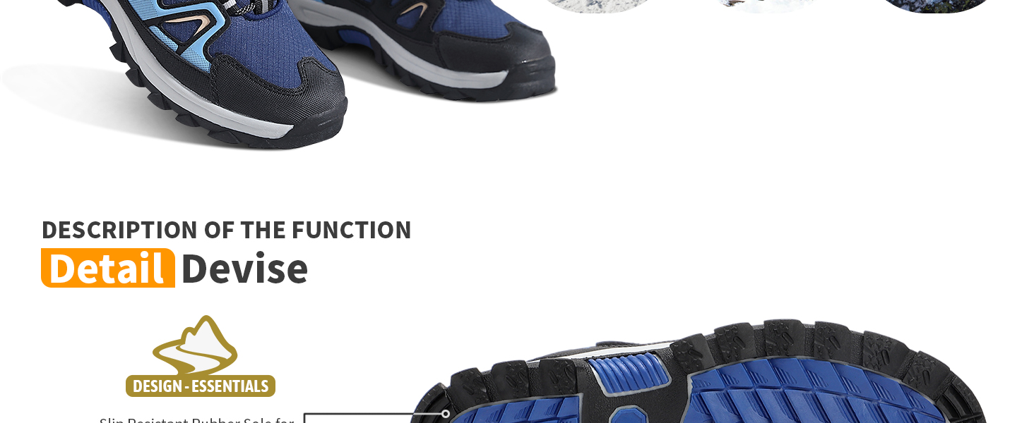 Дитячі зимові чоботи Elaphurus: теплий фліс, для ходьби та трекінгу, розмір 39 EU, темно-синій, зелений