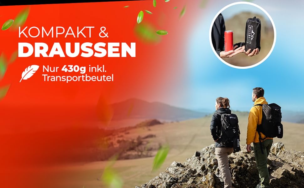 IsoMatte Dazedale для кемпінгу: ультралегка, тиха, компактна | Спальний килимок для туризму та відпочинку на природі