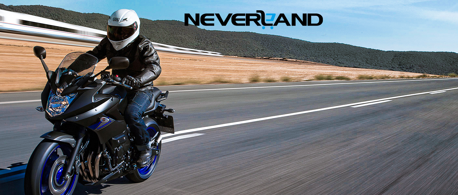 Накладна для мотоцикла NEVERLAND Outdoor, 295x110x140 см, 300D, водовідштовхувальна, з отворами для замка, світловідбиваюча, чорна, для мотоцикла, мопеда, скутера, ролера (XXXL)