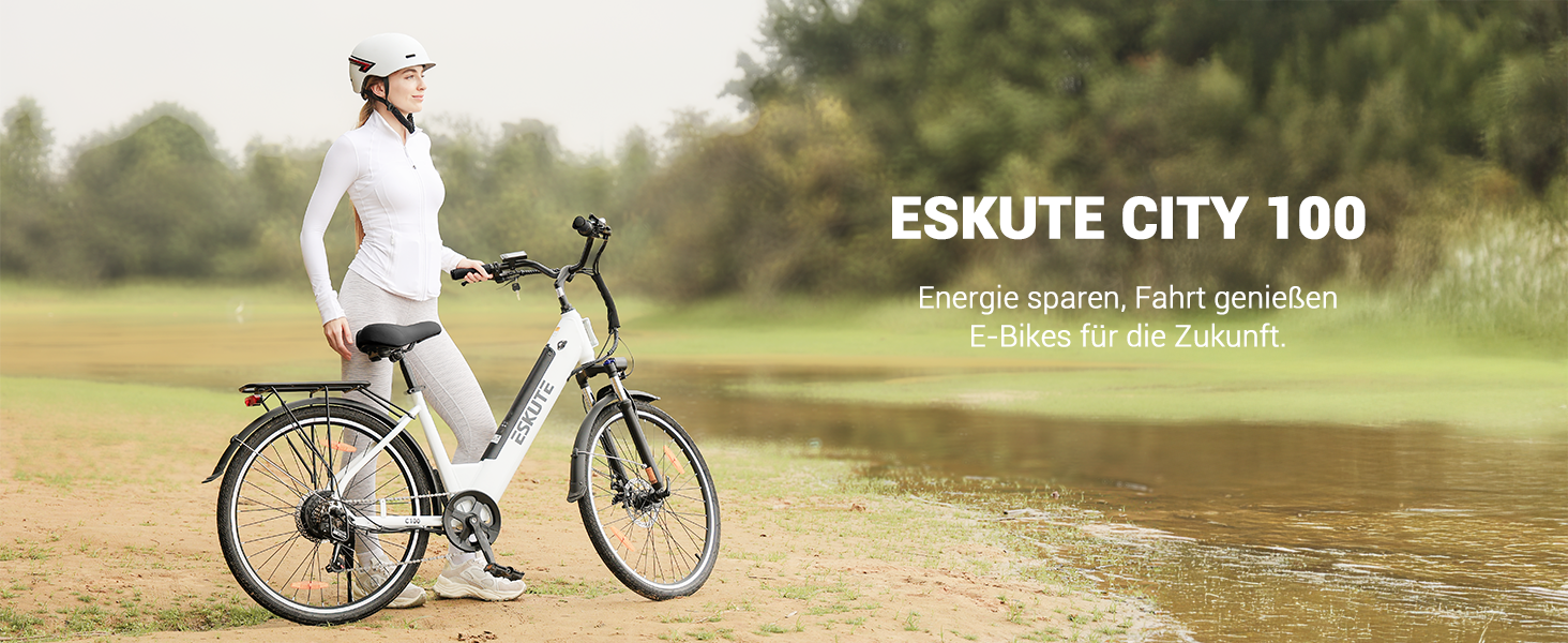 Електровелосипед ESKUTE C100, 26