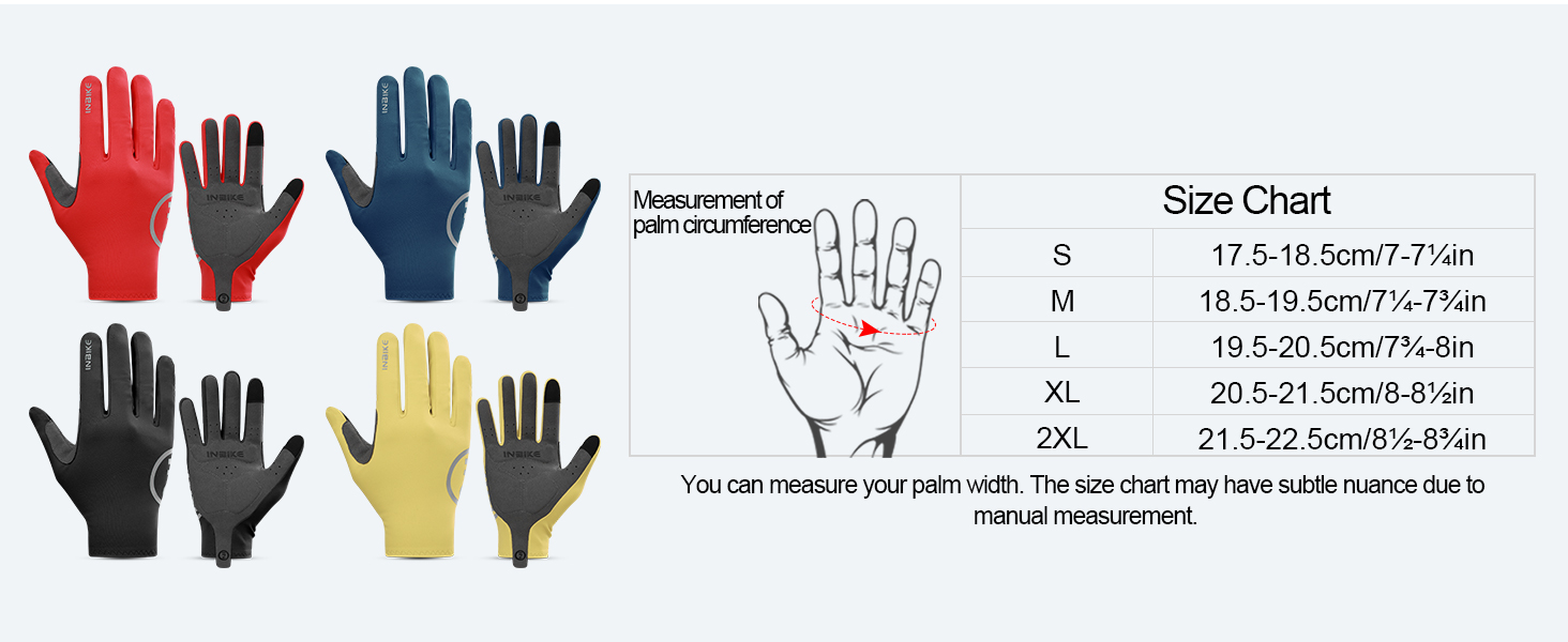Велосипедні рукавички INBIKE для чоловіків та жінок, літні, дихаючі, MTB, довгі пальці, світловідбиваючі, антиковзні, чорні