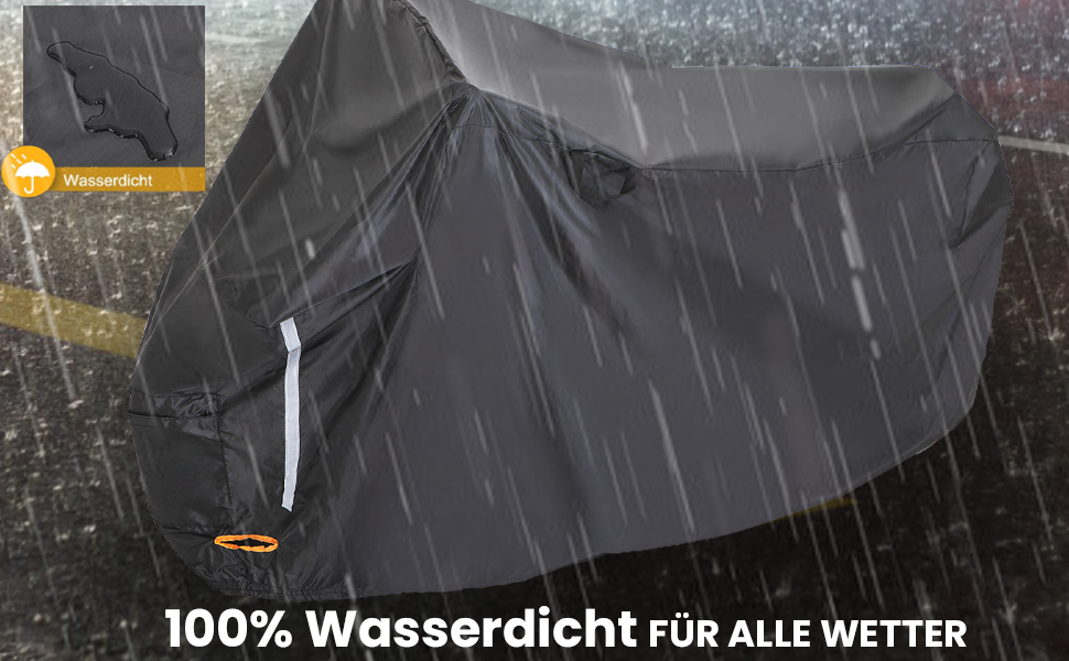 Водонепроникний чохол для велосипеда Besudo 210x120x80 см - захисна накривка для 1-2 велосипедів, E-bike, преміум якість