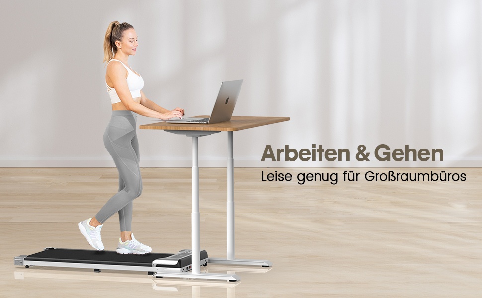 Складана бігова доріжка для дому та офісу Walking Pad, 2.5 к.с., з LED-дисплеєм та пультом керування, компактна підстольна доріжка для ходьби