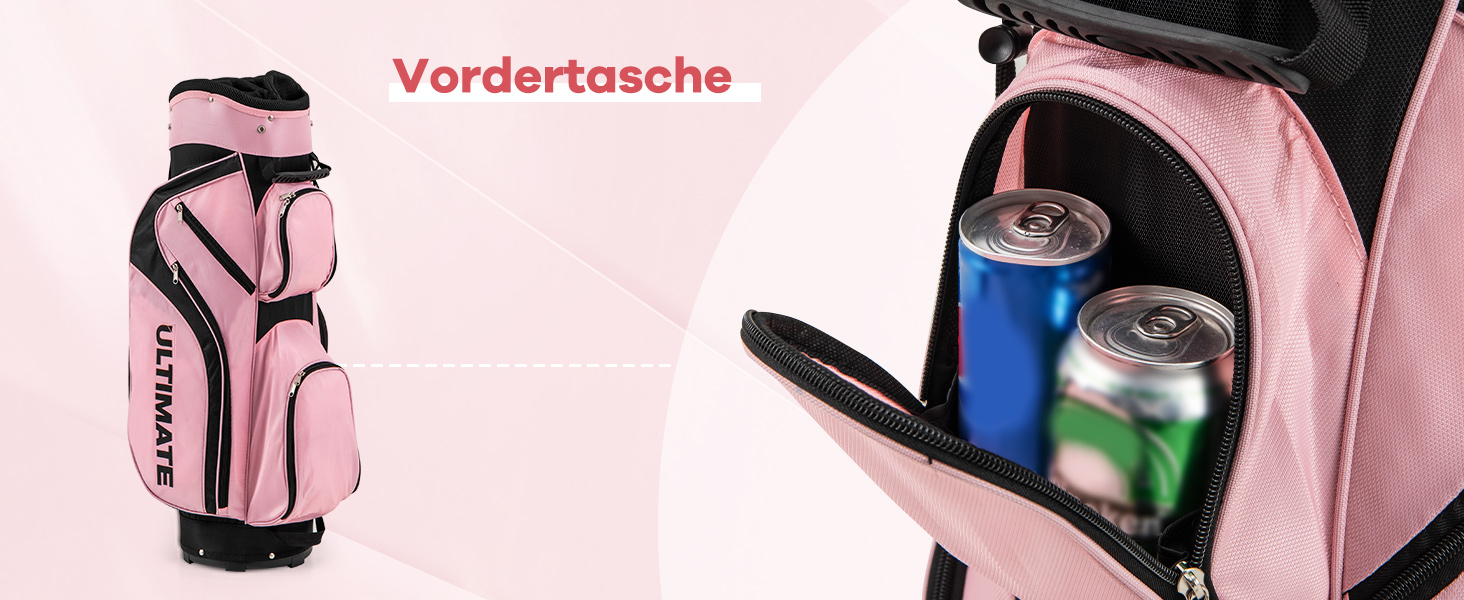 Комплект жіночих гольф-клуів COSTWAY, 9-ти частинний, для правшів з чохлом від дощу, включає драйвер, фейрвей, гібрид, залізи та паттер (чорний)