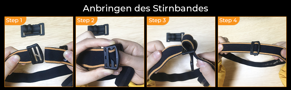 Sofirn HS10 Mini: LED-ліхтарик налобний, 1100 люмен, USB, 8 режимів, водонепроникний, 5000K, 90CRI для бігу, походів, риболовлі