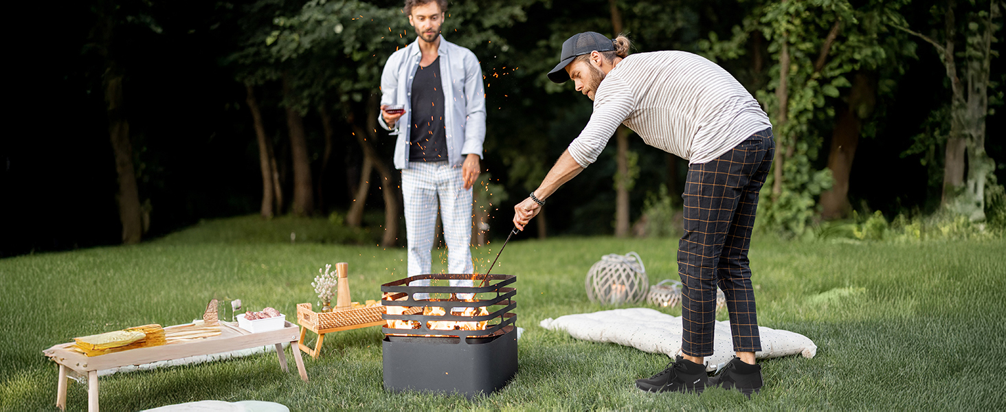 Черевики для хайкінгу OUTJET, чоловічі, водонепроникні, легкі, чорні, 42 EU