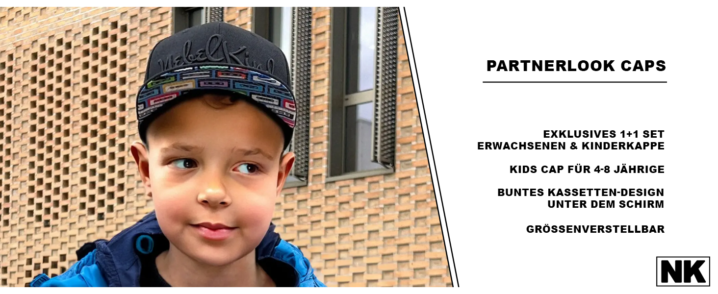 Кепка-снапбек Nebelkind унісекс з прямим козирком, регульована базакап у стилі стрітвір, ретро бейсболка (чорна, багатоколірна), один розмір