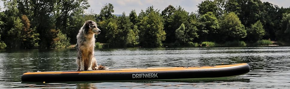 Набір дощок для веслування Driftwerk Nautic Standup/Надувна дошка для веслування SUP у темно-бордовому кольорі (коричневий)