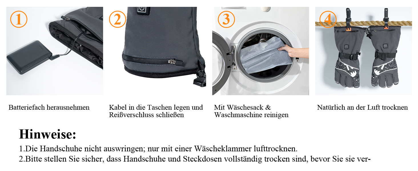 Нагріваючі рукавички Minthouz W13 з акумулятором 5V 5000mAh для чоловіків та жінок, сенсорний екран, водонепроникність, для активного відпочинку