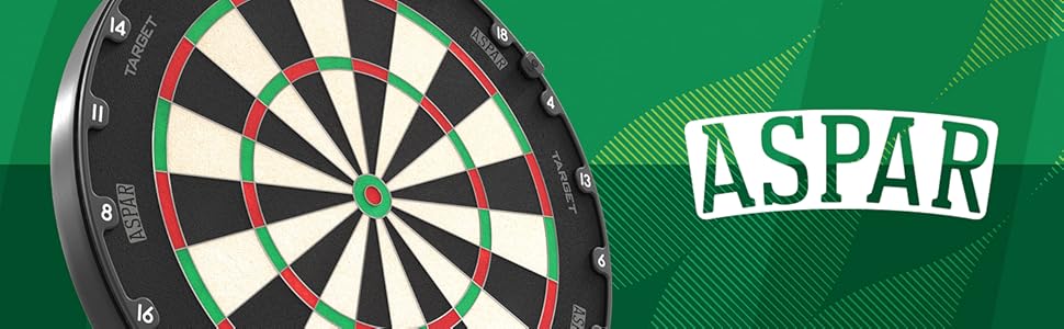 Мішені для дартсу Aspar Dart Board Сизаль, поворотне кільце, тонкий дріт